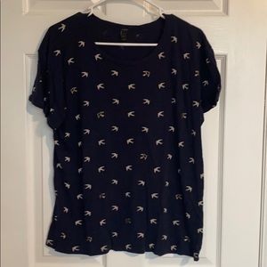 J Crew Pattern Tee